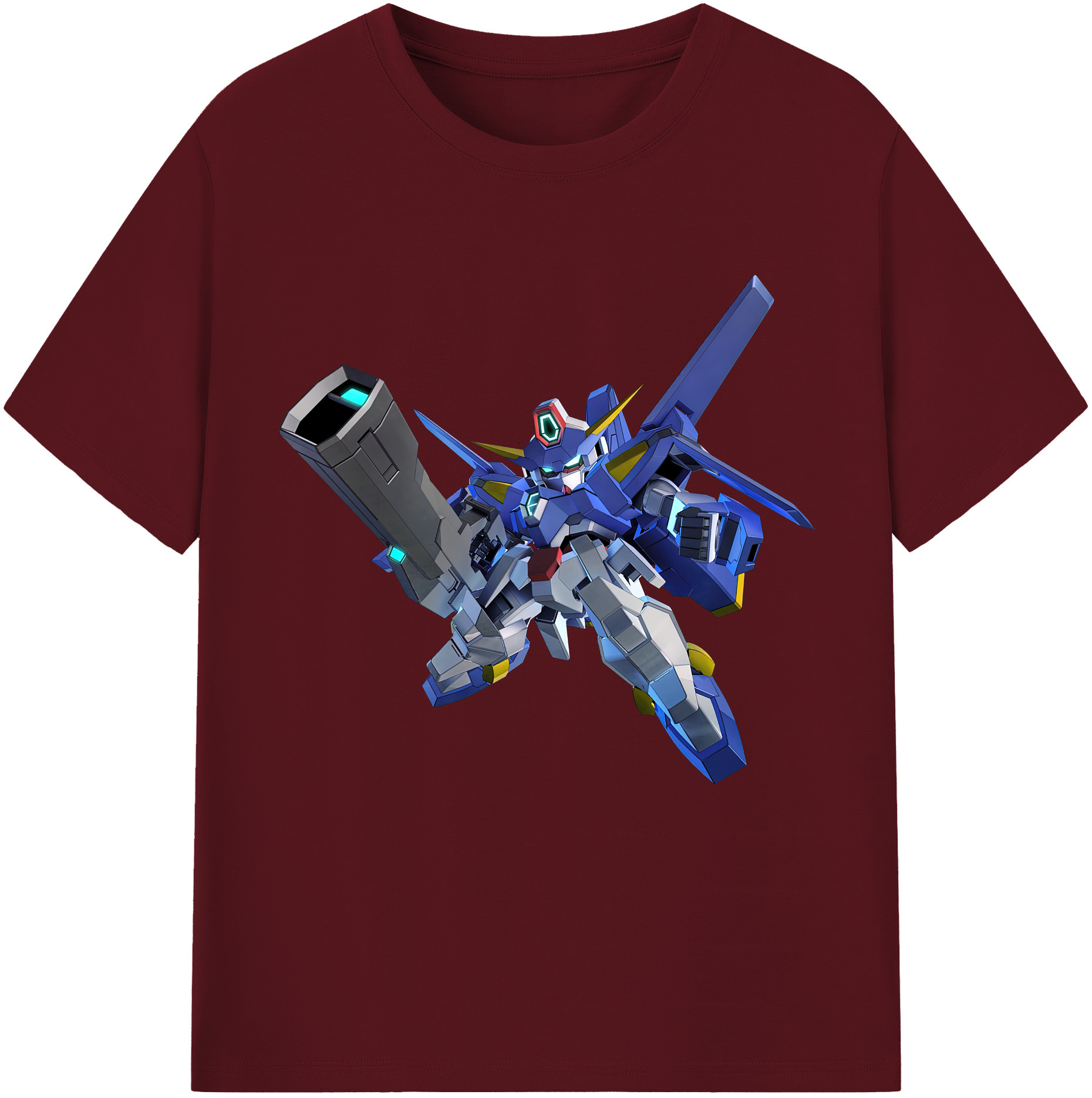 （画像用） 機動戦士ガンダム Mobile Suit Gundam 綿100％半袖Tシャツ（フロントプリント）